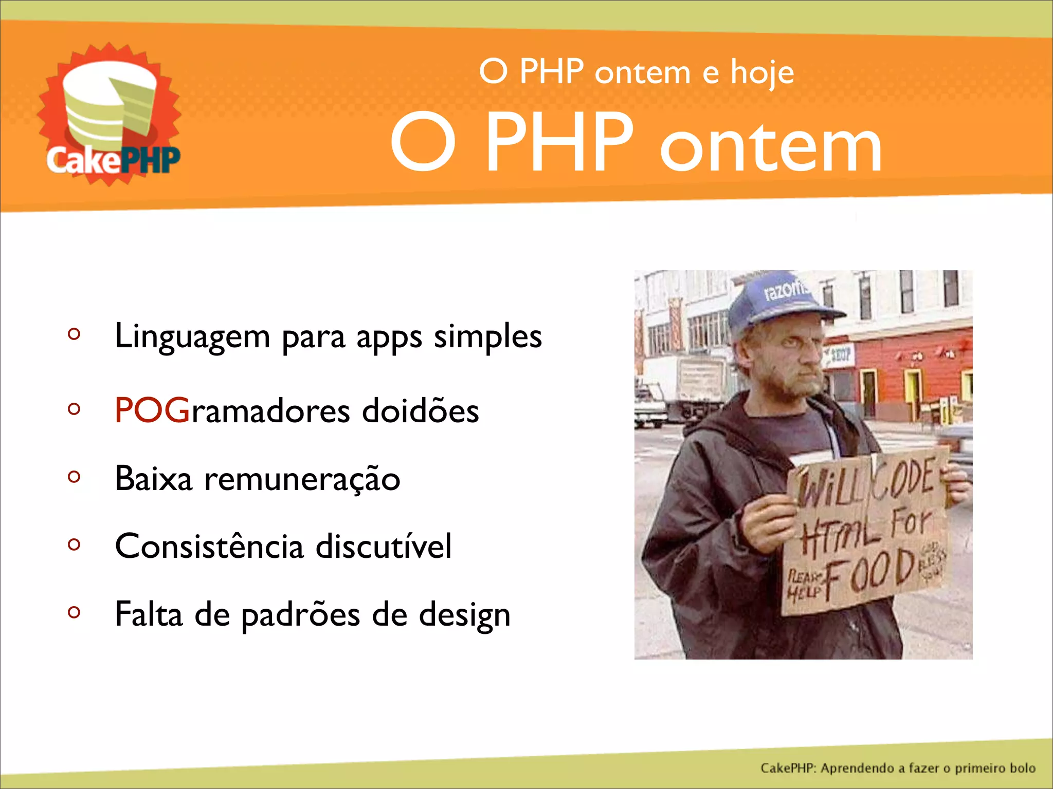 CakePHP - Aprendendo a fazer o primeiro bolo