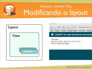CakePHP - Aprendendo a fazer o primeiro bolo