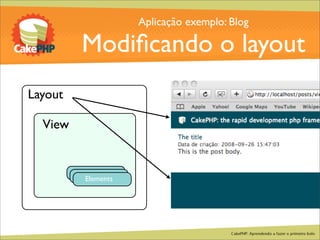 CakePHP - Aprendendo a fazer o primeiro bolo