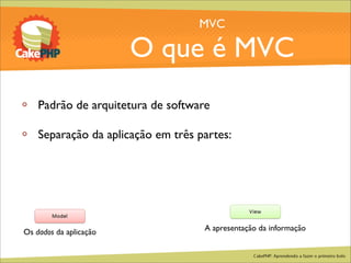CakePHP - Aprendendo a fazer o primeiro bolo