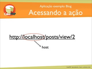 CakePHP - Aprendendo a fazer o primeiro bolo