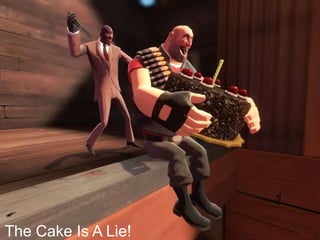 The Cake Is A Lie!
 