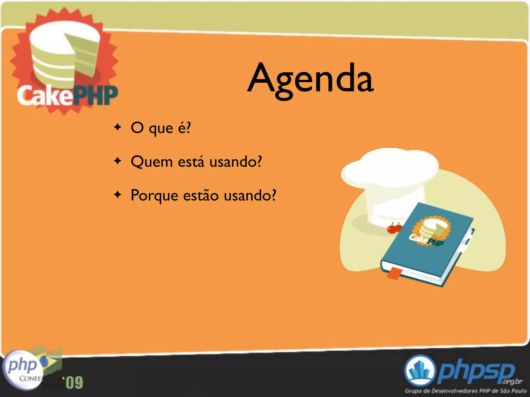 Agenda
✦   O que é?
✦   Quem está usando?
✦   Porque estão usando?
 