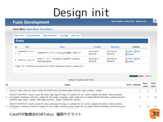 Design init




CakePHP勉強会#5@Tokyo 福岡サテライト   30
 