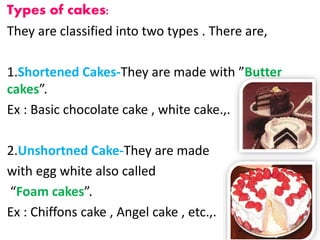 Cake Basic Chemistry | PPT