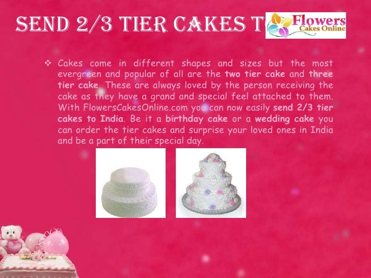 Send Different Types Of Cakes To India