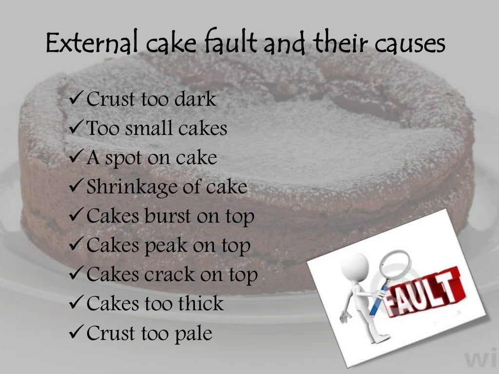 Types And Characteristic Features Of Cakes