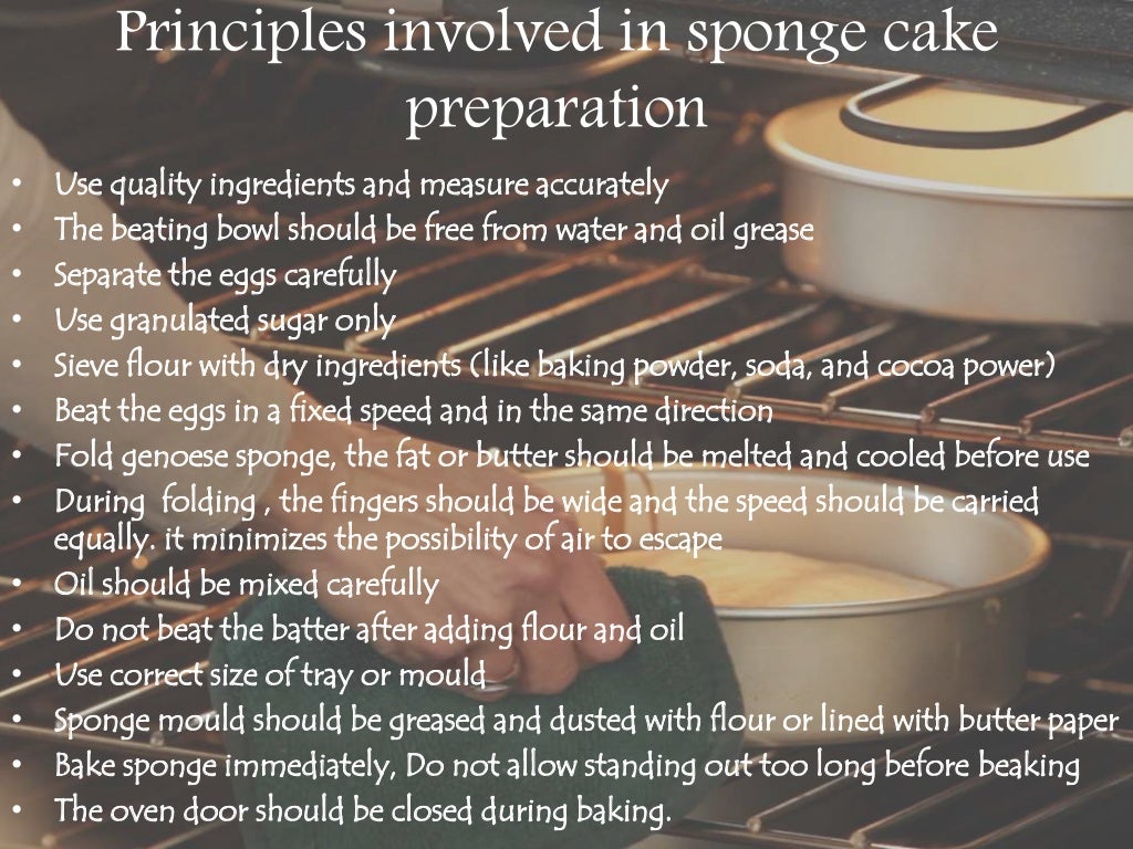 Types And Characteristic Features Of Cakes