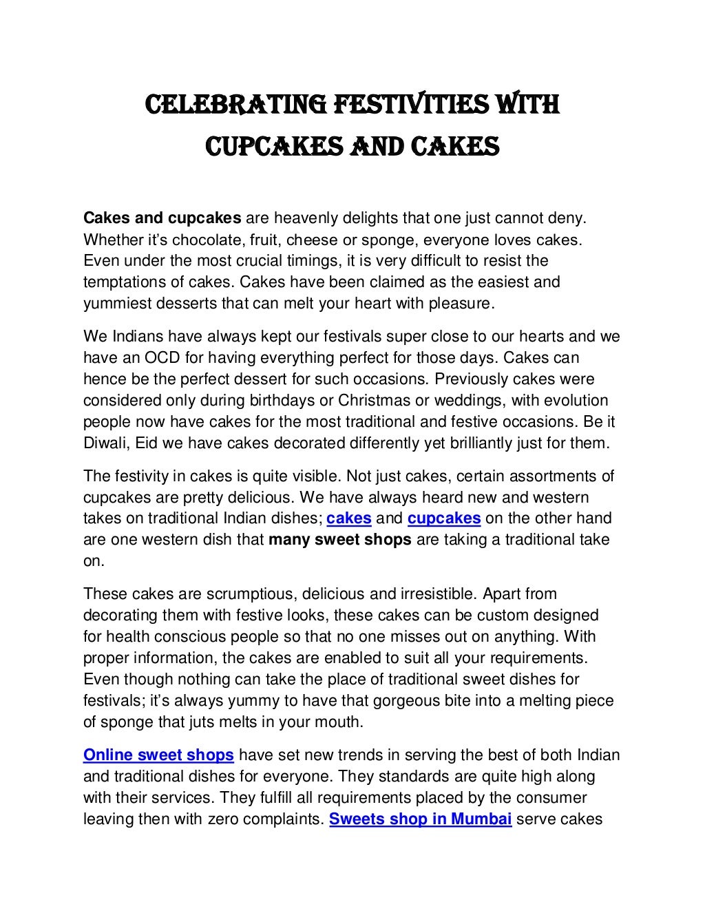 Cake shop in lokhandwala