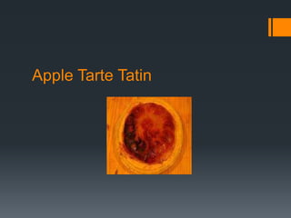 Apple TarteTatin 