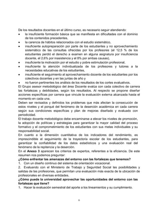 PONENCIAS DEL EJE TEMÁTICO: CALIDAD Y ACREDITACIÓN EN LA EDUCACIÓN SUPERIOR