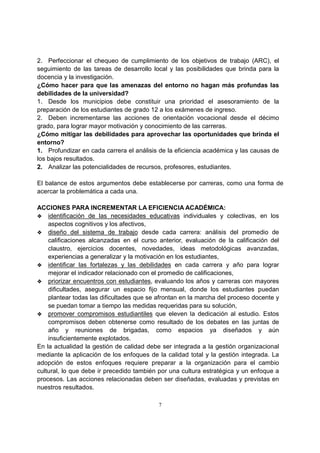 PONENCIAS DEL EJE TEMÁTICO: CALIDAD Y ACREDITACIÓN EN LA EDUCACIÓN SUPERIOR