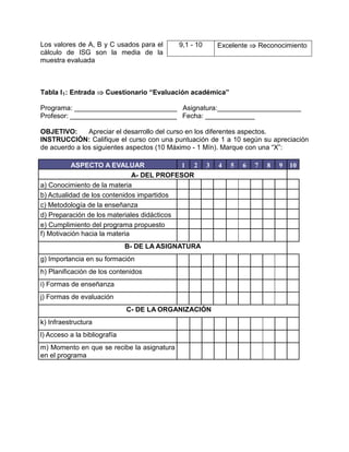 PONENCIAS DEL EJE TEMÁTICO: CALIDAD Y ACREDITACIÓN EN LA EDUCACIÓN SUPERIOR