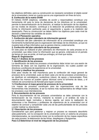 PONENCIAS DEL EJE TEMÁTICO: CALIDAD Y ACREDITACIÓN EN LA EDUCACIÓN SUPERIOR