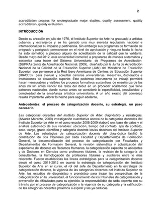 PONENCIAS DEL EJE TEMÁTICO: CALIDAD Y ACREDITACIÓN EN LA EDUCACIÓN SUPERIOR