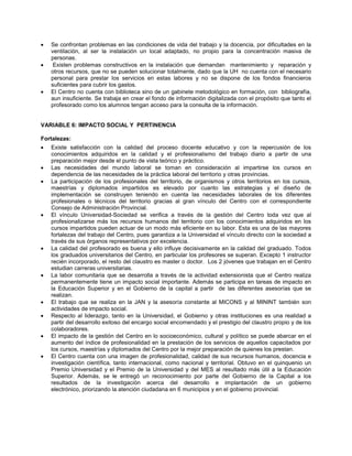 PONENCIAS DEL EJE TEMÁTICO: CALIDAD Y ACREDITACIÓN EN LA EDUCACIÓN SUPERIOR