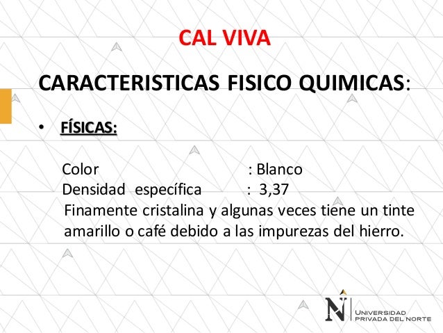 Cal oxido de calcio