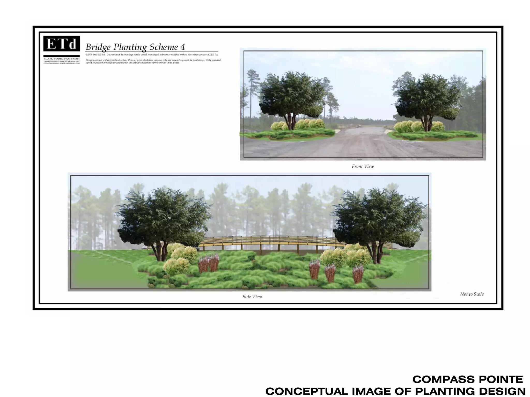 COMPASS POINTE
CONCEPTUAL IMAGE OF PLANTING DESIGN
 