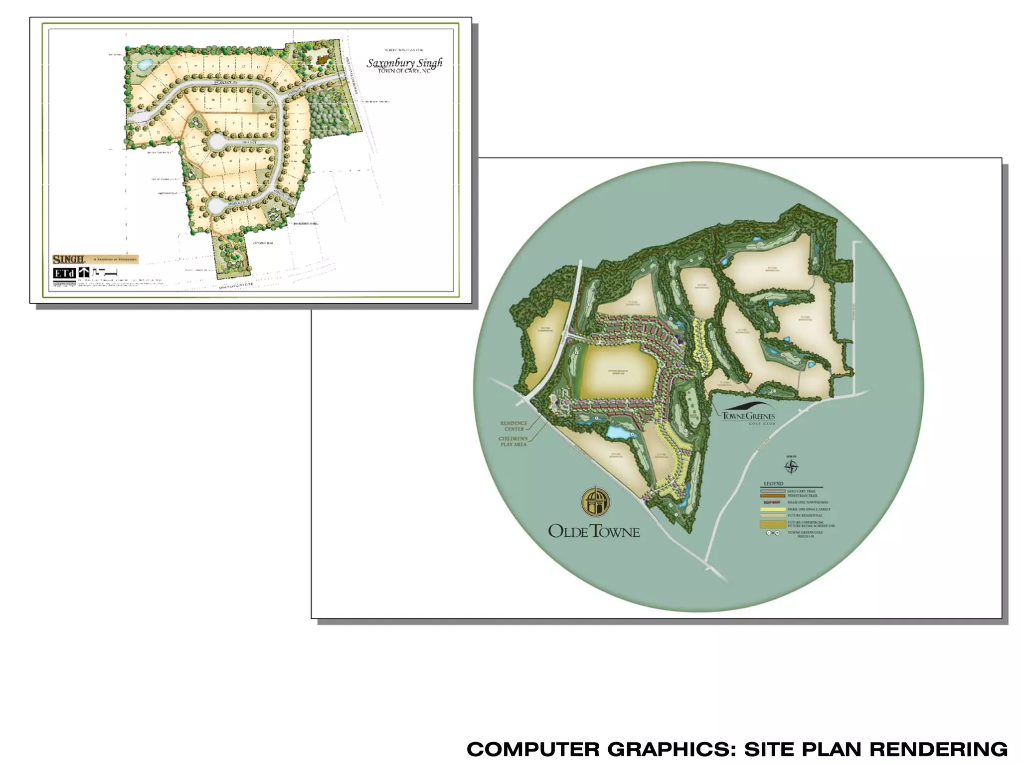 COMPUTER GRAPHICS: SITE PLAN RENDERING
 