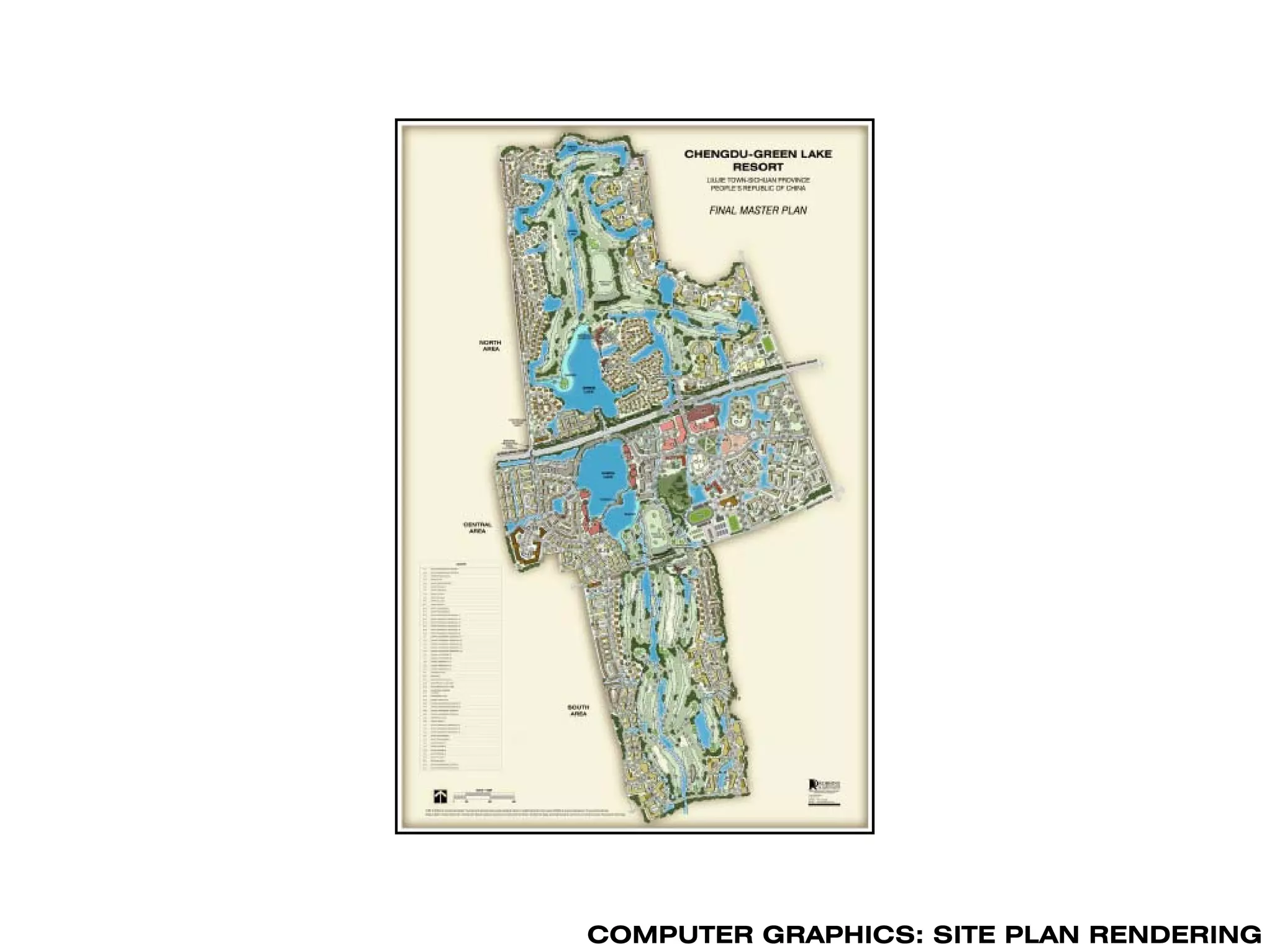 COMPUTER GRAPHICS: SITE PLAN RENDERING
 