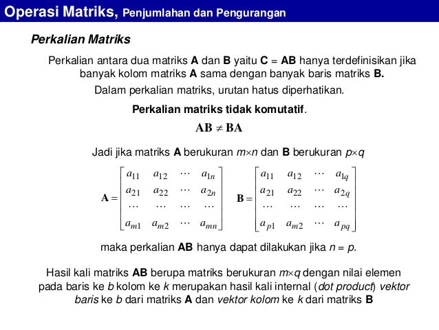 Cal2 1 Matriks