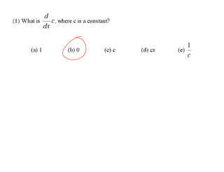 Calculus 45S Slides April 14, 2008
