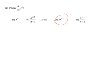 Calculus 45S Slides April 14, 2008