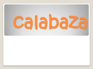 calabaza 