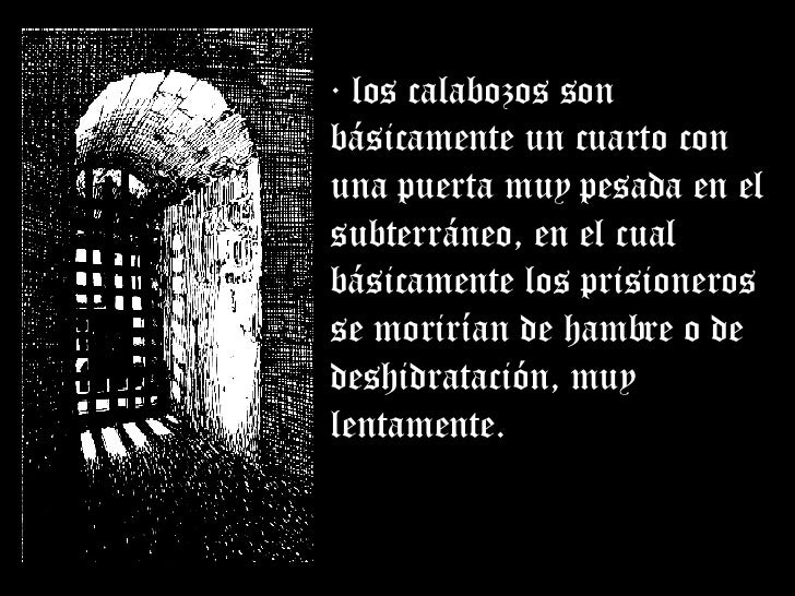 Calabozos...