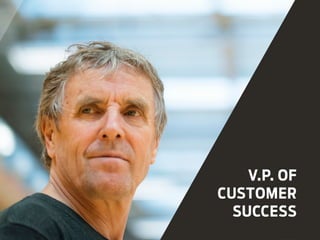 V.P. OF
CUSTOMER
SUCCESS
 