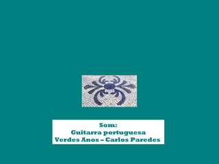Som:
Guitarra portuguesa
Verdes Anos – Carlos Paredes
 