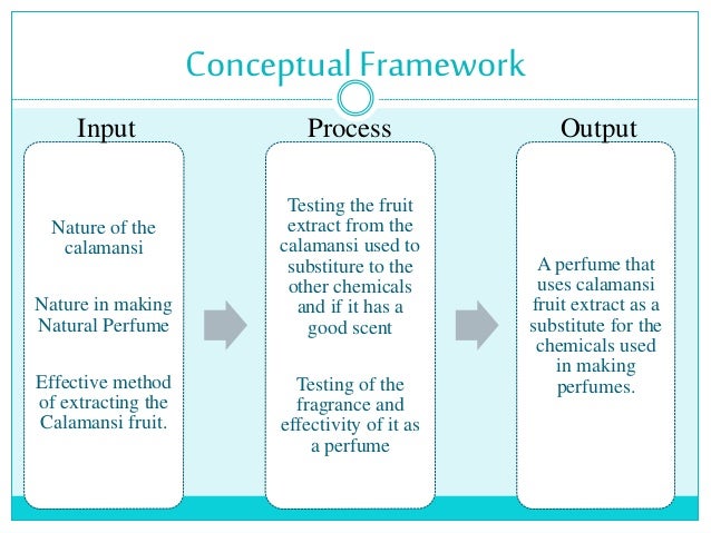 Conceptual framework thesis sample