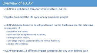 2023 CalAPA Spring Conference presentation by Deepak Maskey on LCA