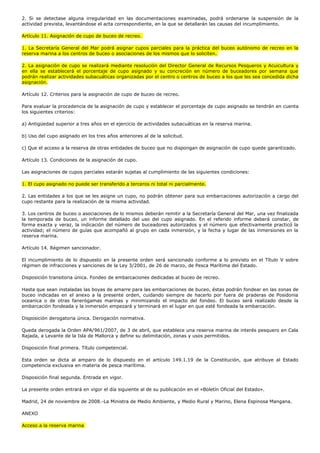 RESERVA MARINA ILLES FORMIGUES