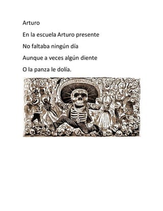 Pensativo Egomanía equivocado Calaveritas literarias