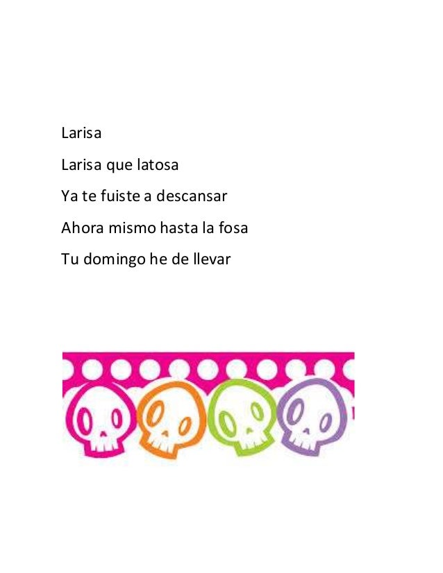 Calaveritas literarias