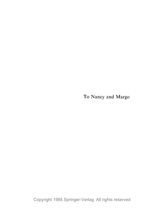 Copyright 1985 Springer-Verlag. All rights reserved
 