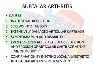 CALCANEUS FRACTURE ORIF AND COMPLICATION.pptx