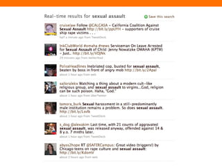 We want to engage those interested and active people in our work. (whether we agree with them or not) 