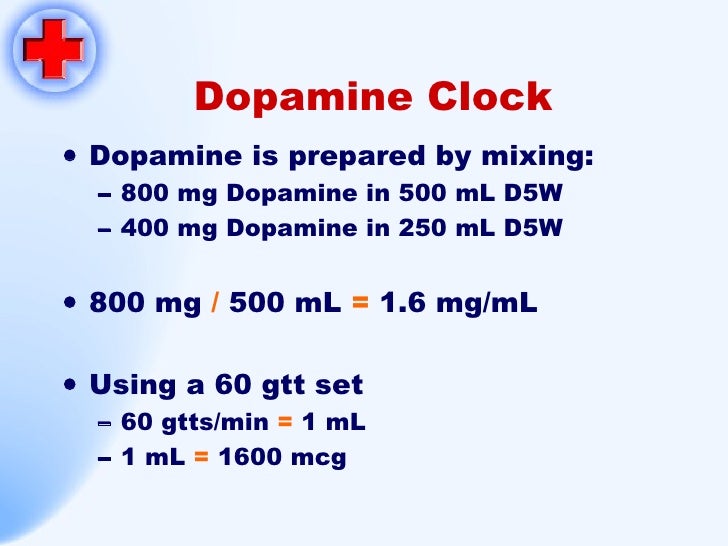 Dopamine Iv Calculation Related Keywords Suggestions