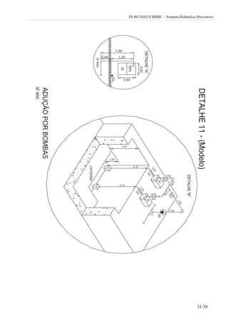 IN 007/DAT/CBMSC – Sistema Hidráulico Preventivo
31/38
 