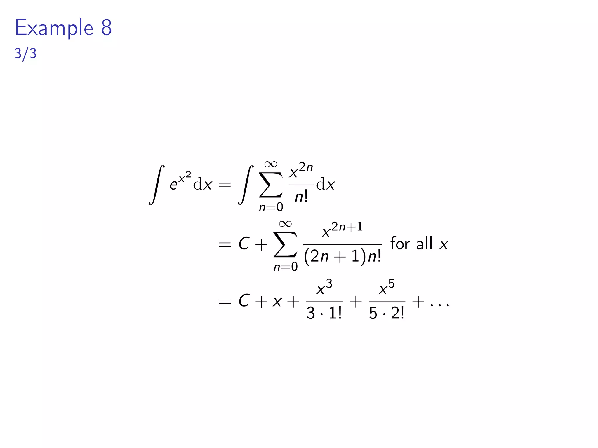 New Taylor Series from Old
 