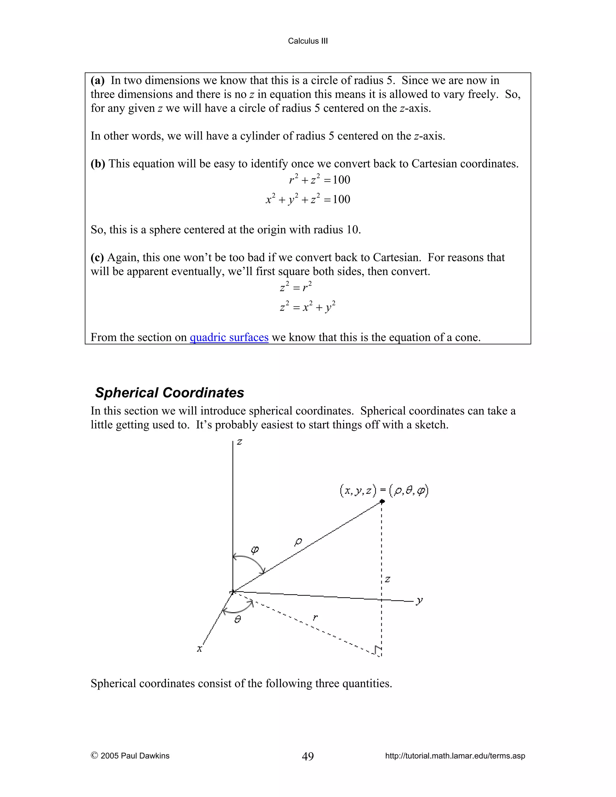 Calc iii complete | PDF