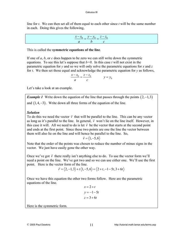 Calc iii complete | PDF