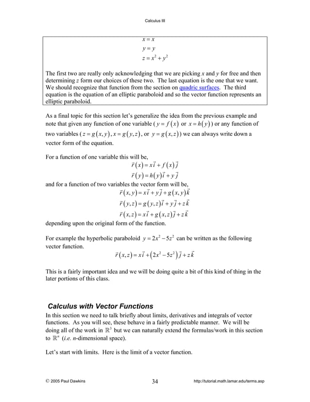 Calc iii complete | PDF