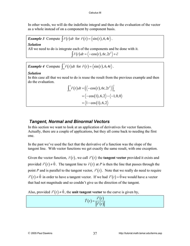 Calc iii complete | PDF