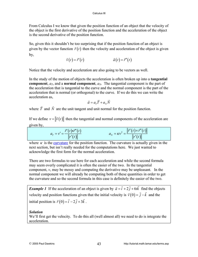 Calc iii complete | PDF