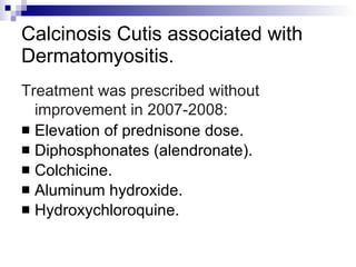 Calcinosis Cutis | PPT