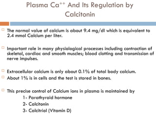 Calcitonin ppt.ppt for medical students. | PPT
