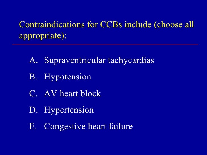 Diltiazem Indications And Contraindications